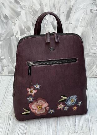 Рюкзак david jones 6130-3 бордовий