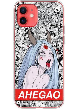 Чехол силиконовый с картинкой на iphone 12 mini (аниме, anime)