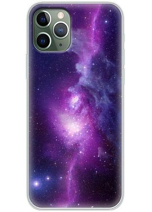 Чохол силіконовий з картинкою на iphone 11 pro (космос)