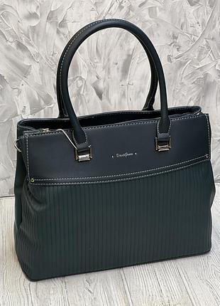 Сумка david jones 6124-3 зеленый