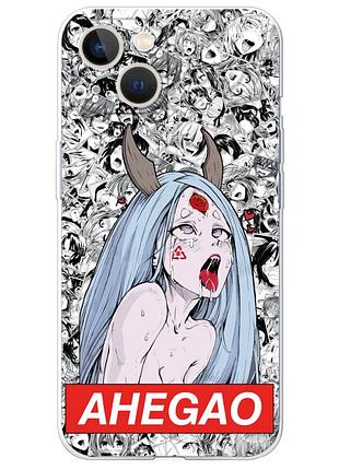 Чехол силиконовый с картинкой на iphone 13 (аниме, anime)