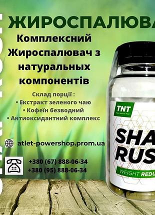 Жиросжигатель - shape rush = на основе : экстракта зеленого чая + кофеин ( 100 капсул ) tm tnt