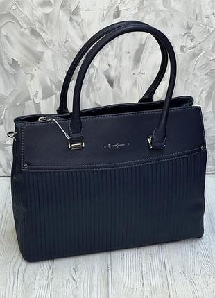 Сумка david jones 6124-3 синій