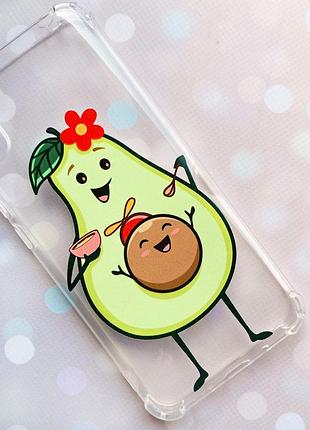 Чохол із потовщеними кутами для xiaomi redmi 6 :: малюк авокадо (принт 309)