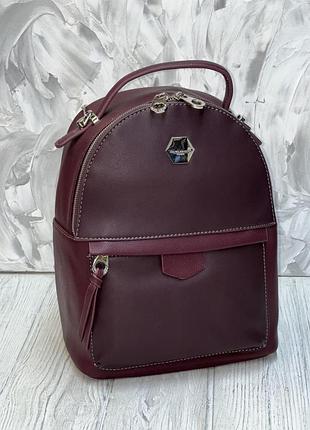 Рюкзак david jones 3746 бордовий