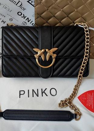 Женская сумка pinko пинко кросс боди белая, женские сумки, стильные сумки, cross body, пинко, 1384 черный