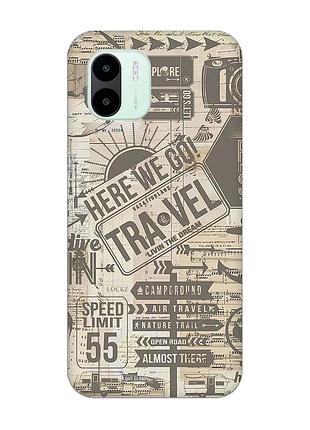 Чохол на xiaomi redmi a1 :: мандри (принт 324)