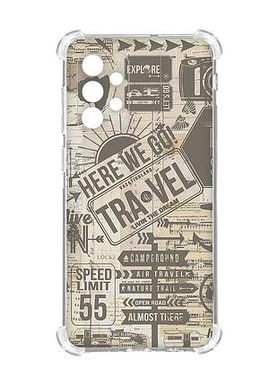 Чохол із потовщеними кутами на oppo a72 5g :: мандри (принт 324)