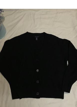 New look💙жіночий одяг /укорочений чорний  кардіган 💛 38/м/46
