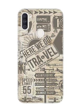 Чохол на samsung galaxy a11 :: мандри (принт 324)