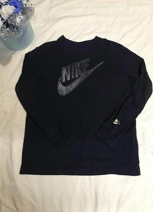 Nike💙чоловічий одяг/чорна футболка з довгим рукавом 💛38/м/46