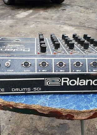 Пульт микшер винсажный ретро стариный roland space drums как на фото под восстановление