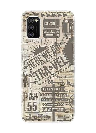 Чехол на samsung galaxy a41 :: путешествия (принт 324)