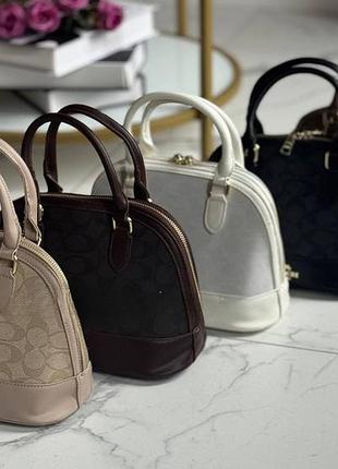 Женская сумка coach, сумка коач, сумка на плечо, офисная сумка, сумка шоппер, деловая сумка