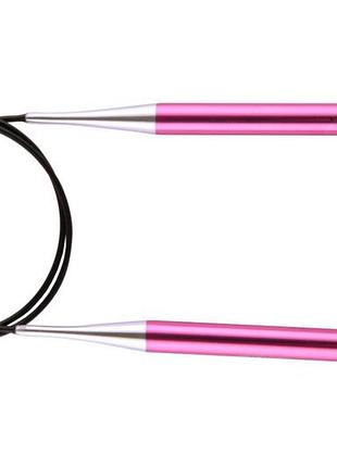 Спиці кругові zing knitpro, 80 см, 10.00 мм, 47138