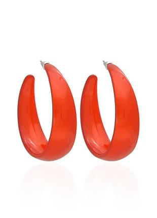 Серьги кольца ø5cm