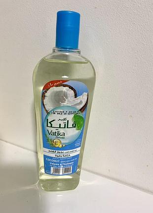 Dabur vatika масло для волос 180мл кокос, витамин е, хна египет