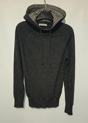 Худи gabba merino wool шерстяная кофта с капюшоном