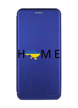 Чехол-книжка с рисунком для samsung galaxy а10s / a107 синий :: дом украина (патриотический принт 72)