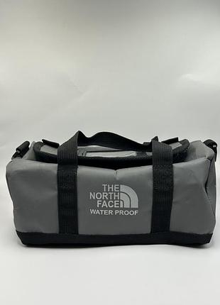The north face waterproof сумка косметичка дорожня сіра оригінал