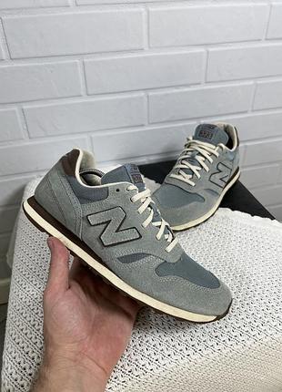 New balance 373 кросівки замш недолік р. 40 26,5см