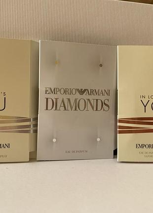 Пробники парфумів  giorgio armani