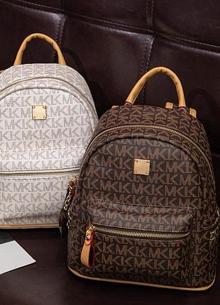 Рюкзак michael kors, рюкзак майкл корс, брендовий рюкзак, рюкзак із логотипом, молодіжний рюкзак