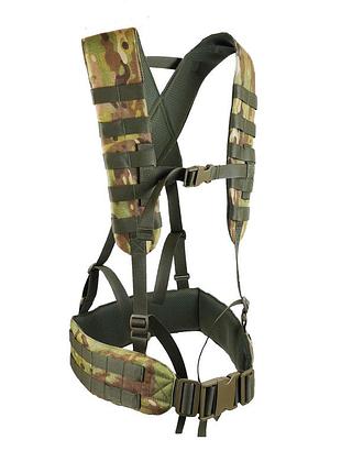 Ременно плечевая система с molle/розгузочный пояс ranger рпс для военных/мультикам