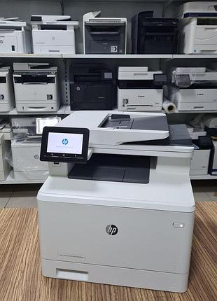 Мфу лазерное цветное hp color laserjet pro m479fdw "как новый" гарания 6 мес