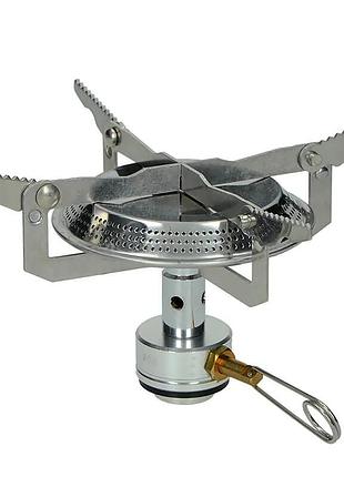 Туристичний газовий пальник великий mil-tec camping butane burner/ тактичний газовий пальник під різьбовий балон