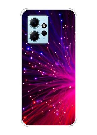 Чохол з потовщеними кутами на xiaomi redmi note 12 4g :: салют (принт 98)