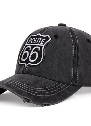 Бейсболка tink route66 черный 04003