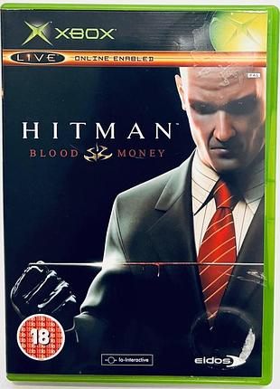 Hitman blood money, б/у, английская версия - диск для xbox original