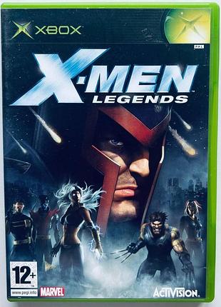 X-men legends, б/у, английская версия - диск для xbox original