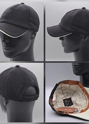 Мужская шерстяная кепка loro piana, бейсболка loro piana, кепка лоро пиано зима, зимняя кепка, теплая кепка