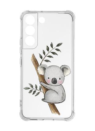 Чохол із потовщеними кутами на samsung galaxy s22 :: коала (принт 132)