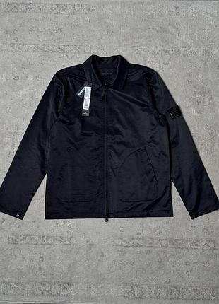 Stone island овершот black ghost