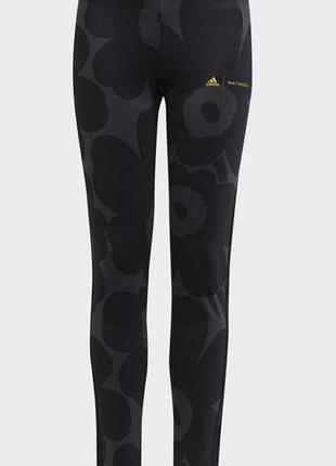 Леггинсы женские для спорта adidas x marimekko тренировочные лосины лосины xs s