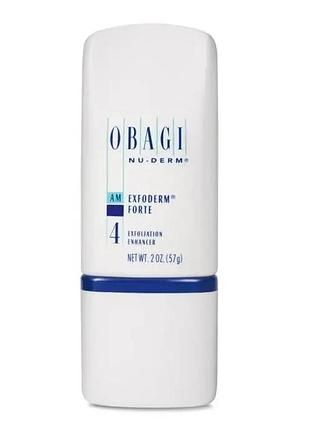 Отшелушивающий крем для лица с aha-кислотами obagi nu-derm exfoderm forte 57 г