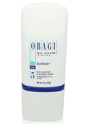 Вечерний крем для лица с содержанием 4% гидрохинона obagi nu-derm blender rx 57 г