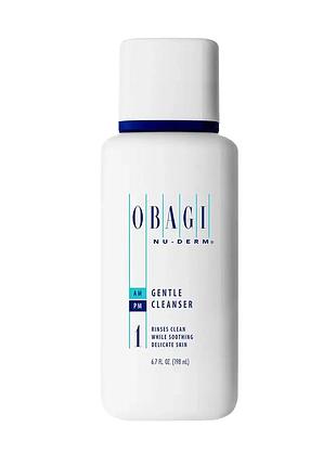 Очищуючий засіб для нормальної/сухої шкіри obagi nu-derm gentle cleanser (198 мл)