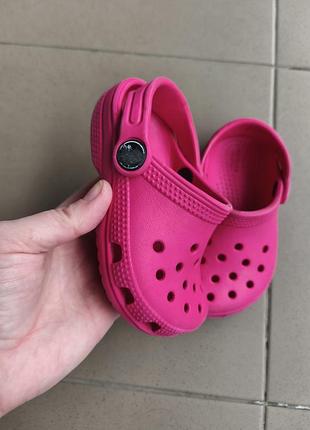 Оригинальные crocs c 7