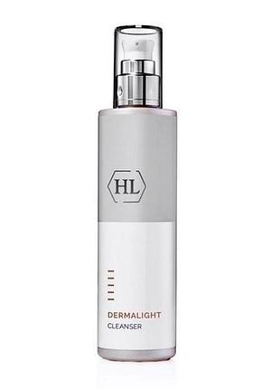 Очищувальний засіб для обличчя holy land cosmetics dermalight cleanser 250 мл