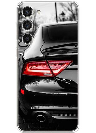 Чехол силиконовый с картинкой на samsung galaxy s23 plus (s916) (машина, audi a7)