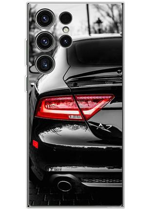 Чохол силіконовий з картинкою на samsung galaxy s23 ultra (s918) (машина, audi a7)
