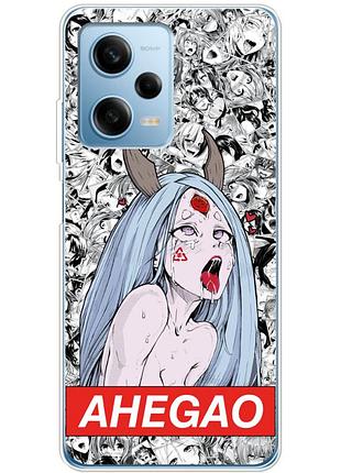 Чехол силиконовый с картинкой на xiaomi redmi note 12 pro plus 5g (аниме, anime)