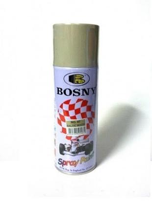 Акриловая аэрозольная краска bosny пепельный 400мл