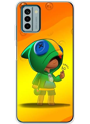 Чохол силіконовий з картинкою на nokia g22 (бравл старс, brawl stars)