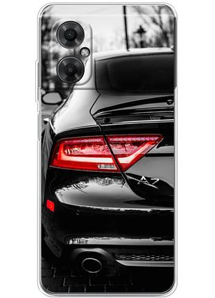 Чехол силиконовый с картинкой на xiaomi redmi note 11r (машина, audi a7)