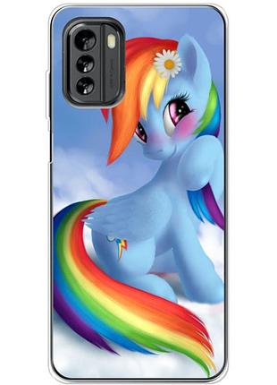 Чохол силіконовий з картинкою на nokia g60 (літл поні, my little pony)